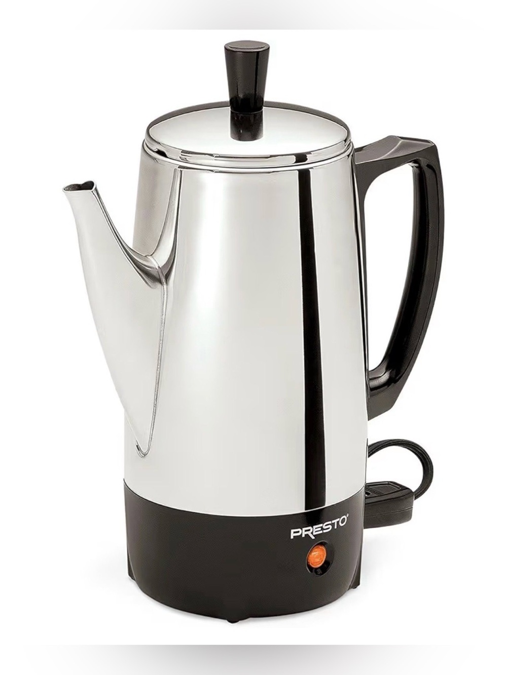 Presto 02822 6-Cup Stainless-Steel Coffee Percolator